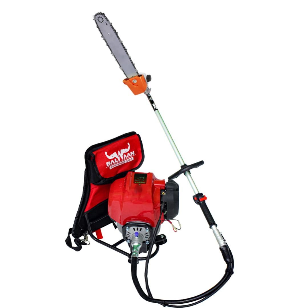 Balwaan Back Pack Crop Cutter with Chainsaw| 50cc