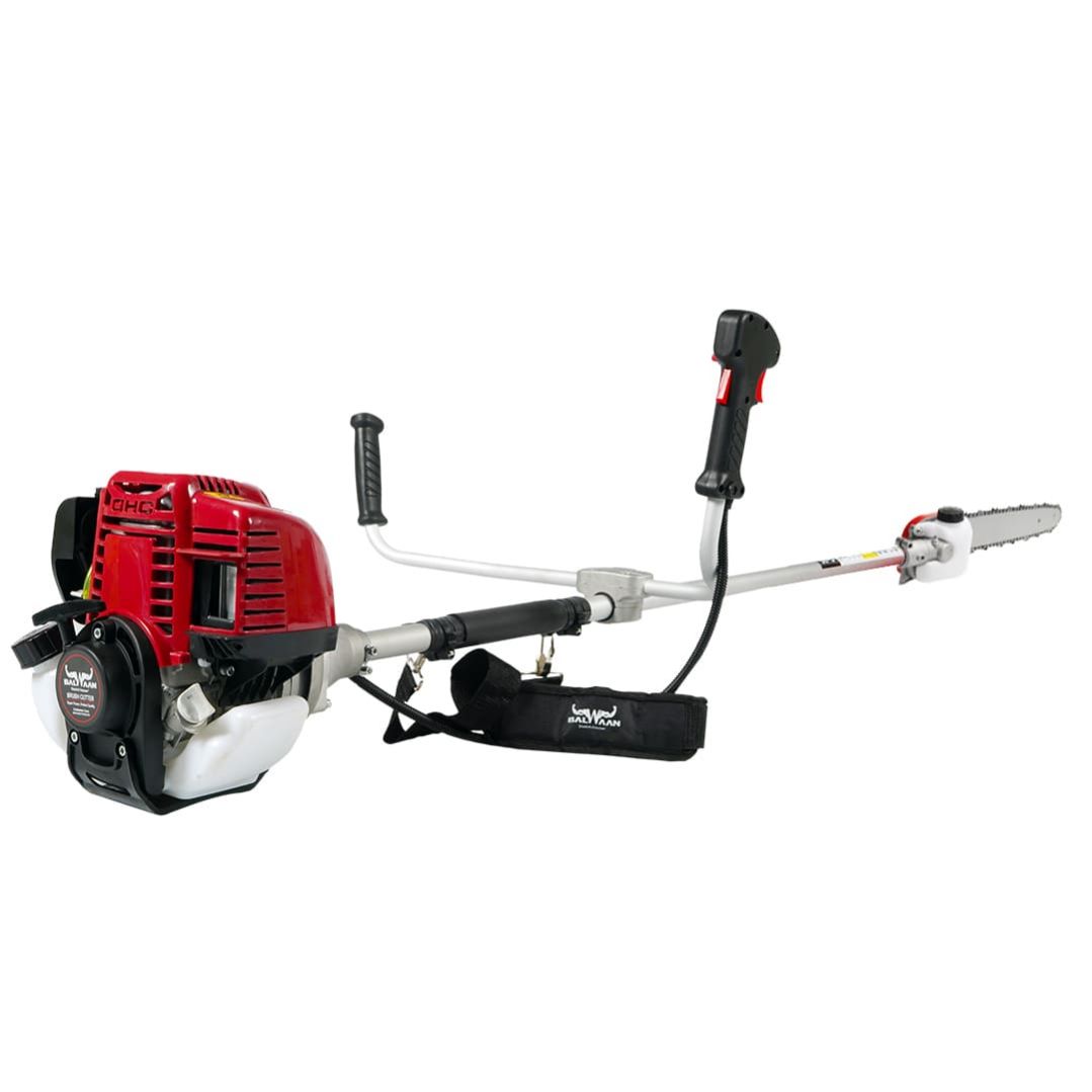 Balwaan Side Pack Crop Cutter with Chainsaw| 35cc