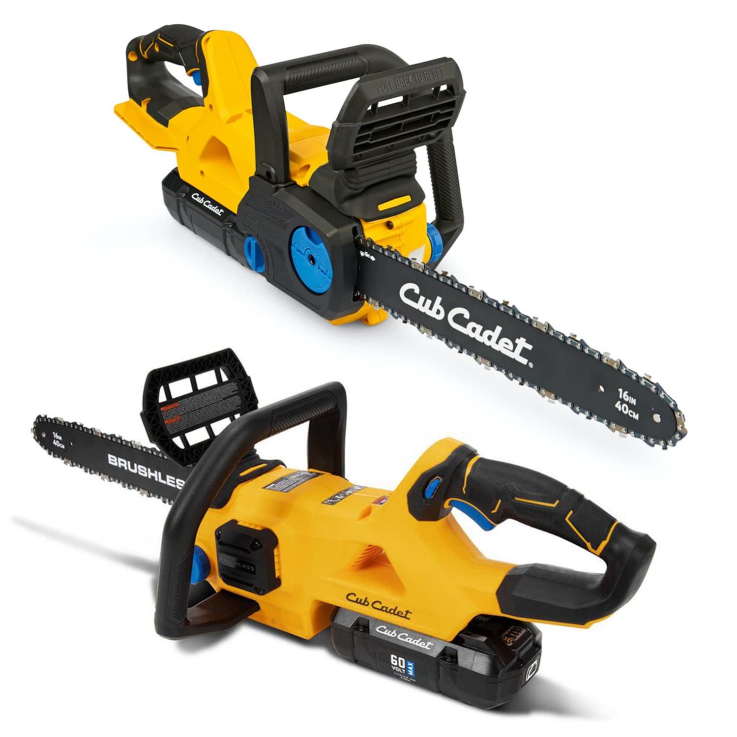 Cub Cadet Battery Chain saw (LH5 C60 with 2.5 Ah battery and charger)