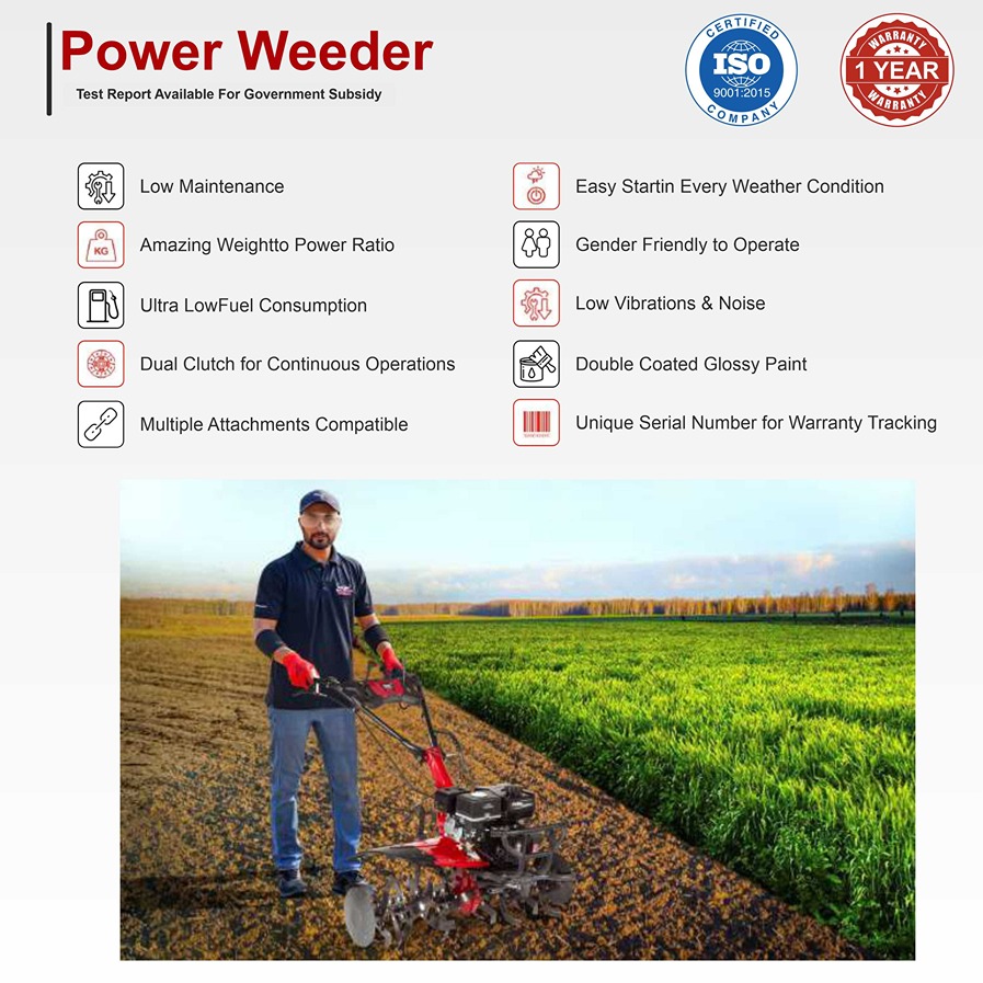 Balwaan 7 HP Agricultural Power Weeder| BP-700