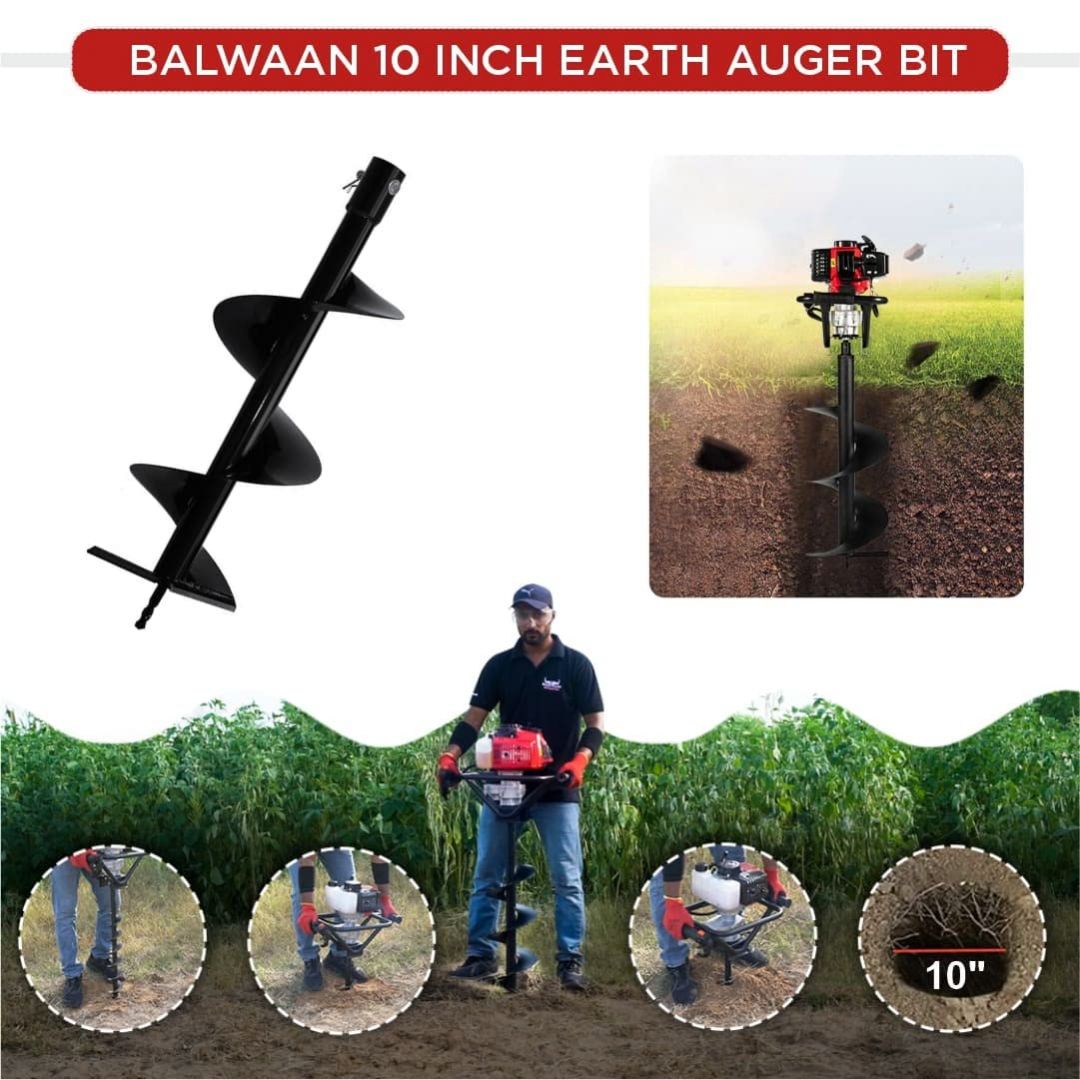 10 Inches Earth Auger Planter