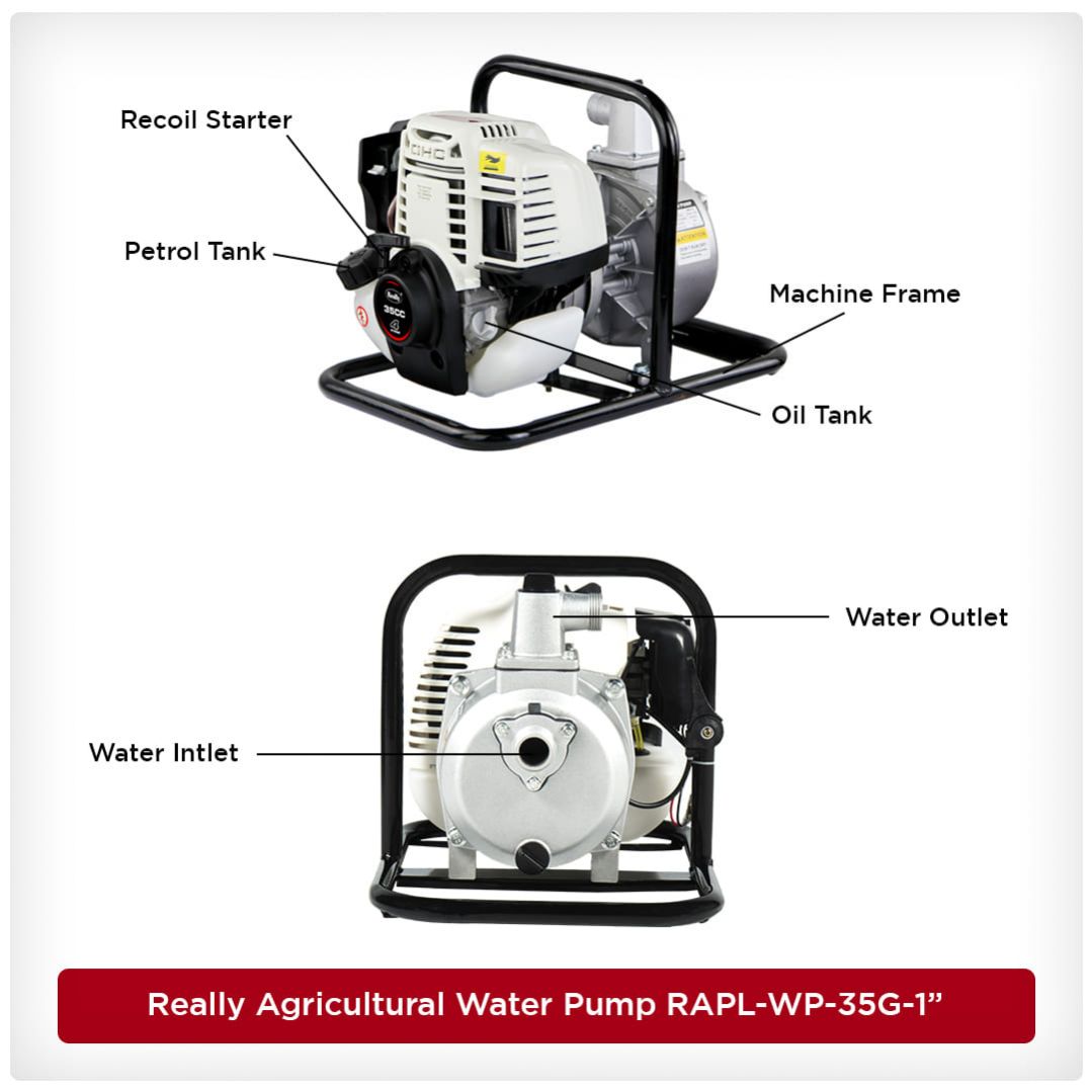 Really Agricultural Water Pump (RAPL-WP35G-1 inch)