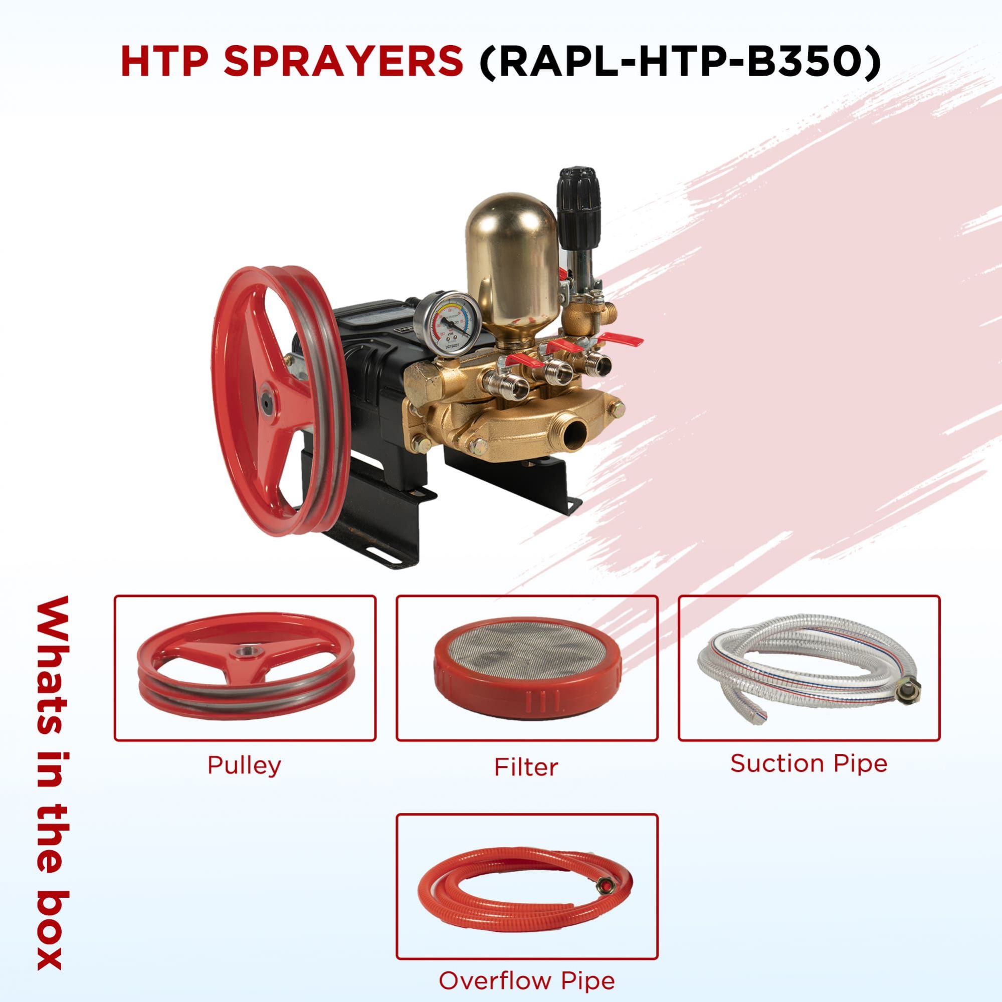 REALLY HTP SPRAYER Without Engine or Motor (RAPL-PS-B350)