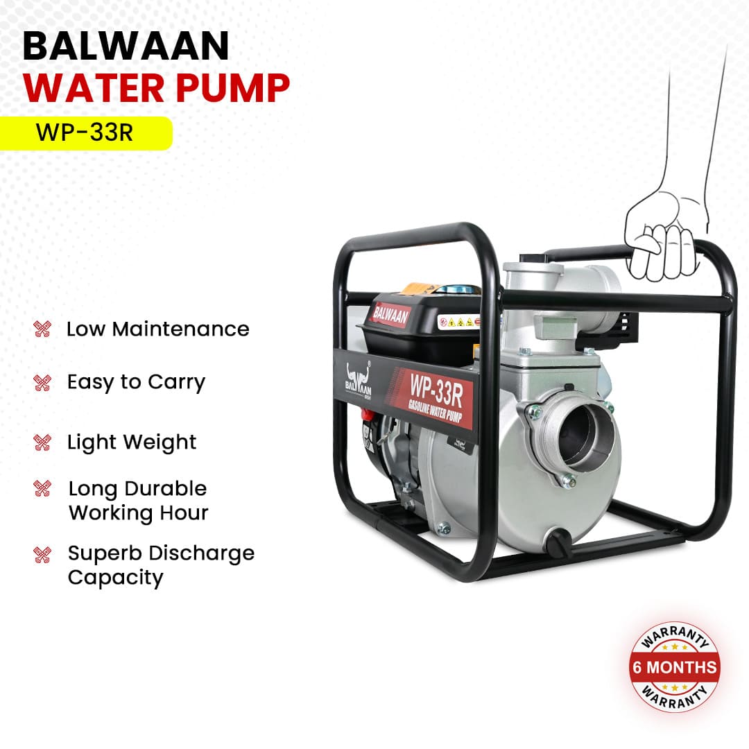 Balwaan WP-33R 7HP Water Pump