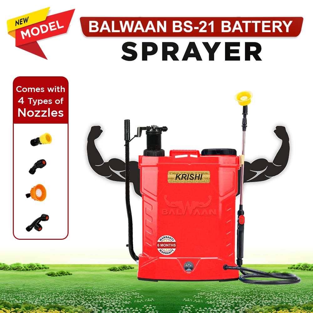 Balwaan BS-21 2in1 Single Motor Battery Sprayer| 12x8