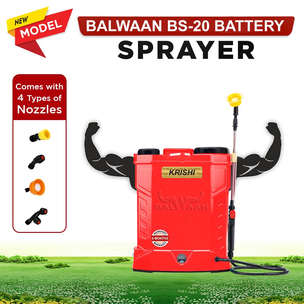 Balwaan BS-20 Single Motor Battery Sprayer| 12x8