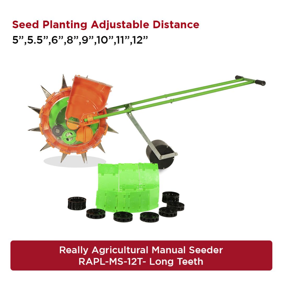 Really Agricultural Manual Seeder RAPL-MS-12T- Long Teeth