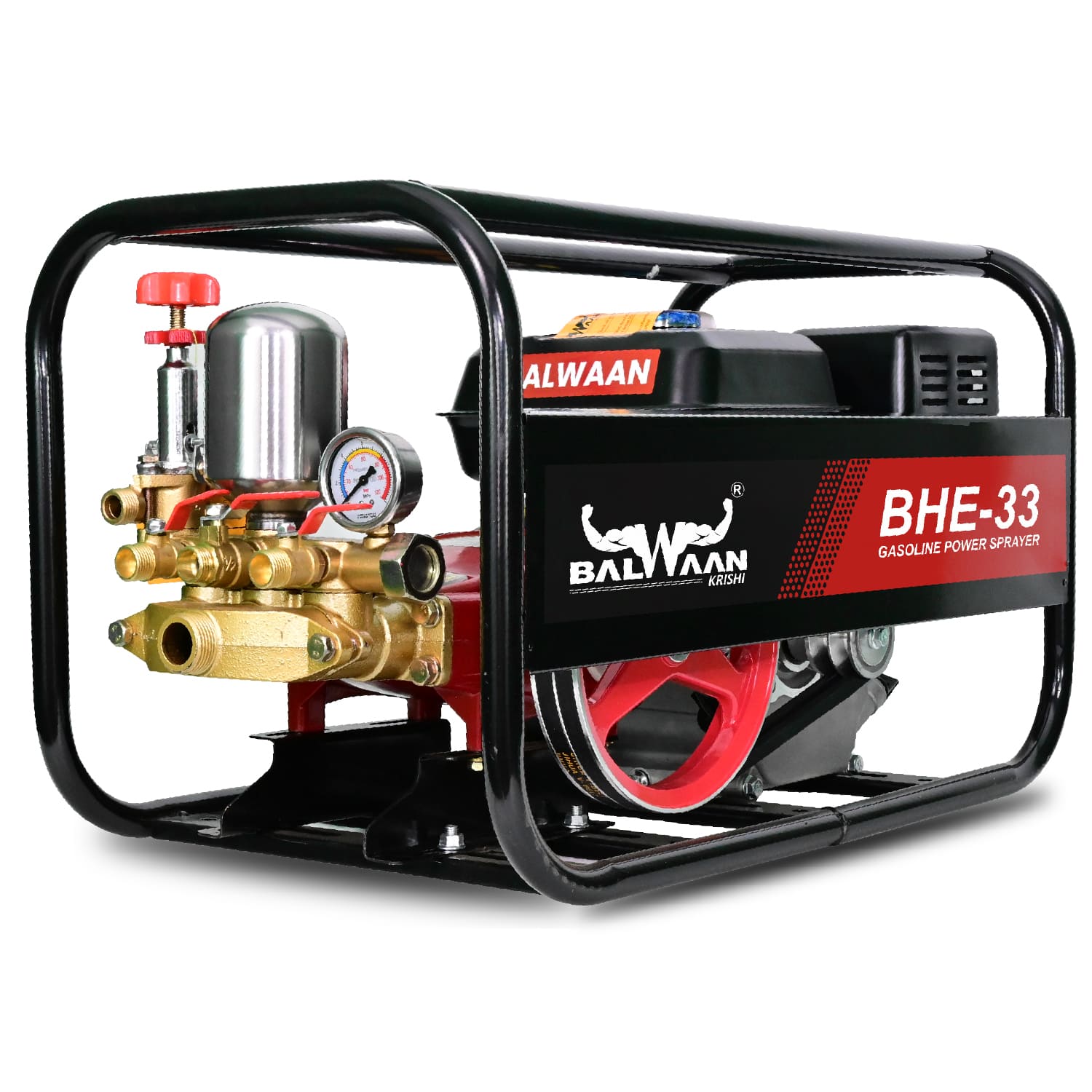 Balwaan 33 No. HTP Sprayer with 6.5HP Engine |BHE-33