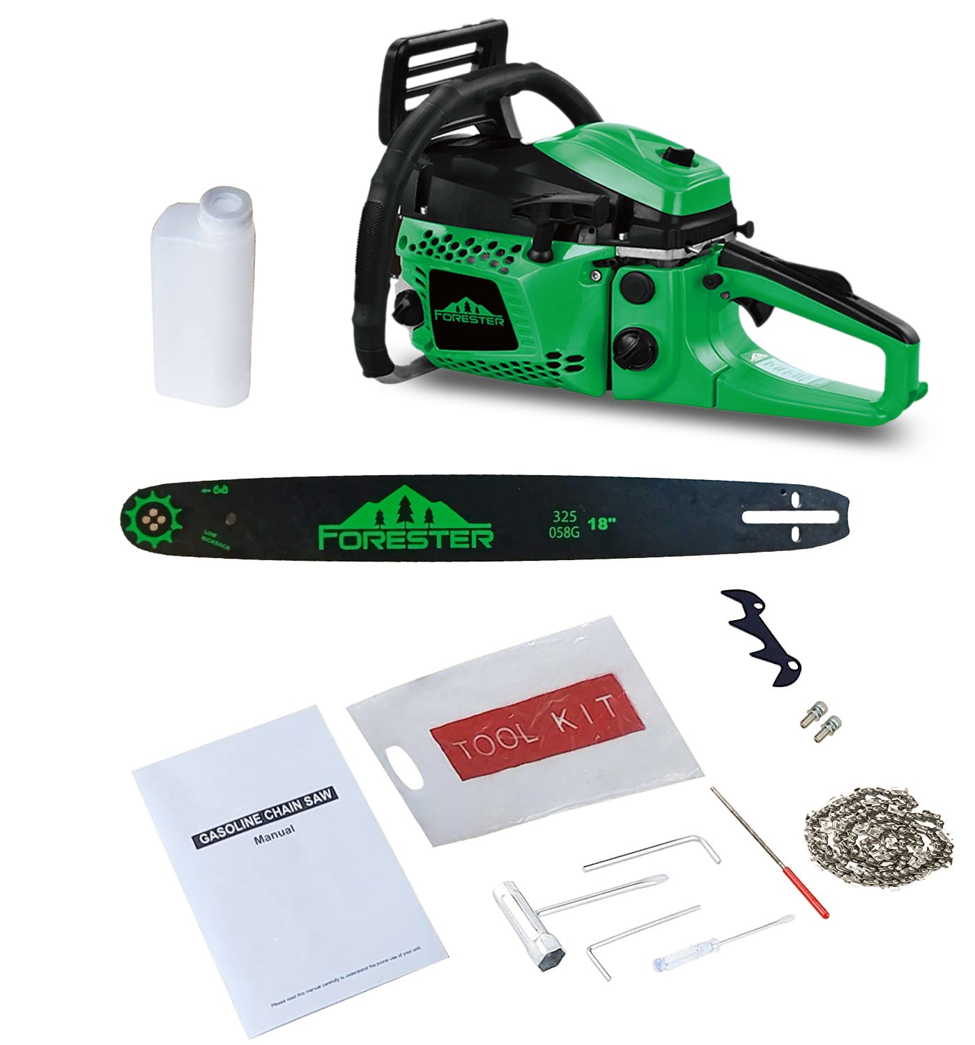 Forester Chainsaw Eco 58cc| 18 Inches