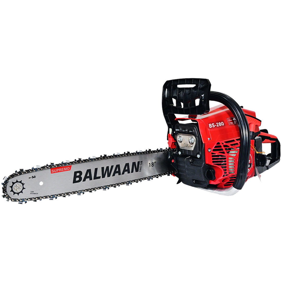 Balwaan BS-280 18 Inches Supremo Chainsaw with 62cc Engine
