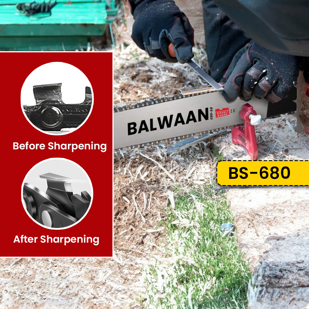 Balwaan 18 Inches BS-680 Ultimate Chainsaw with 68cc Engine