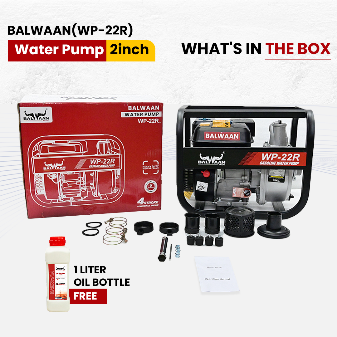 Balwaan WP-22R 7HP Water Pump