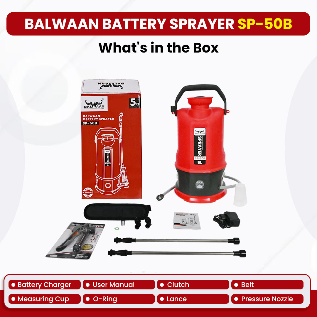 Balwaan SP-50B Li-ion Battery Sprayer (5 Liters)