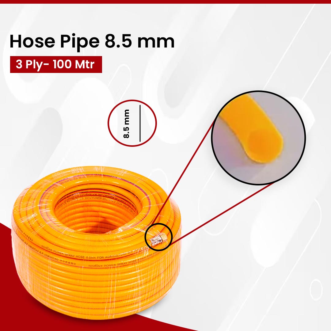 Balwaan Hose Pipe 8.5 mm 3 Ply- 100 Meters