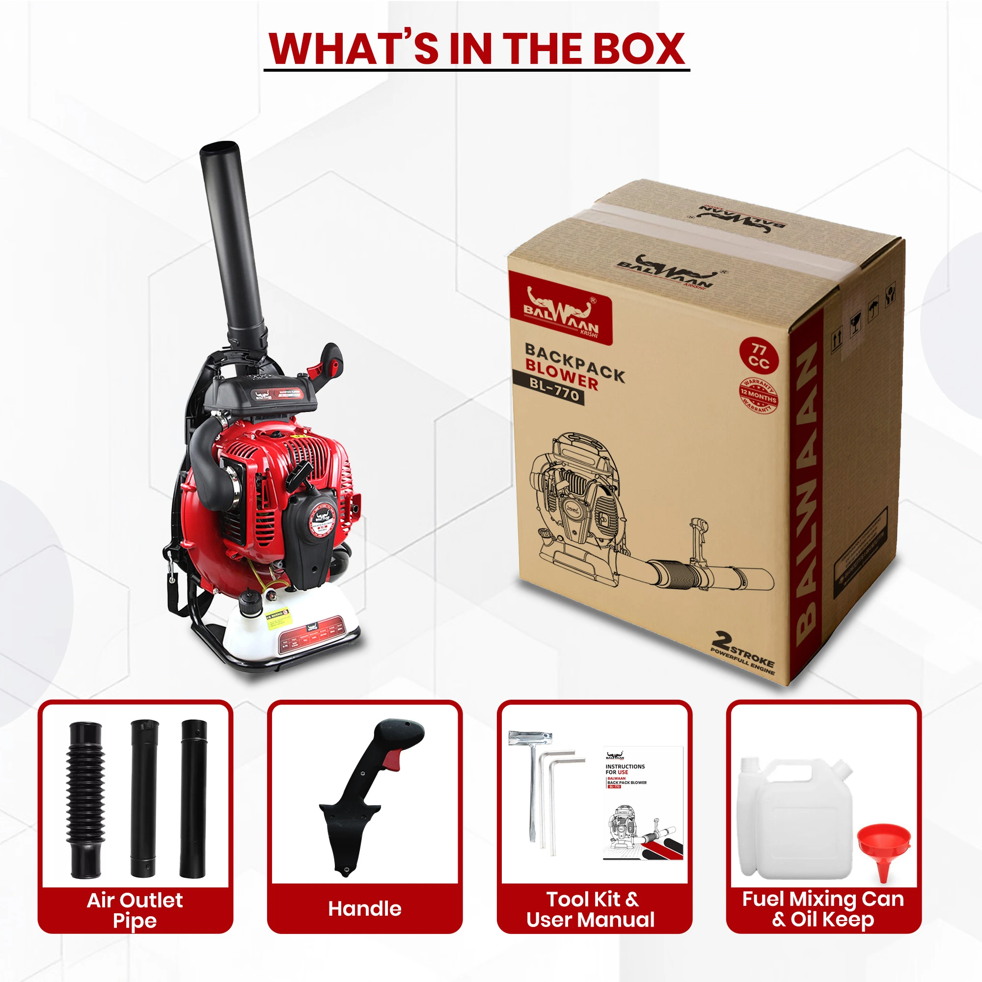 Backpack-leaf-blower-machine-with-2-stroke-engine