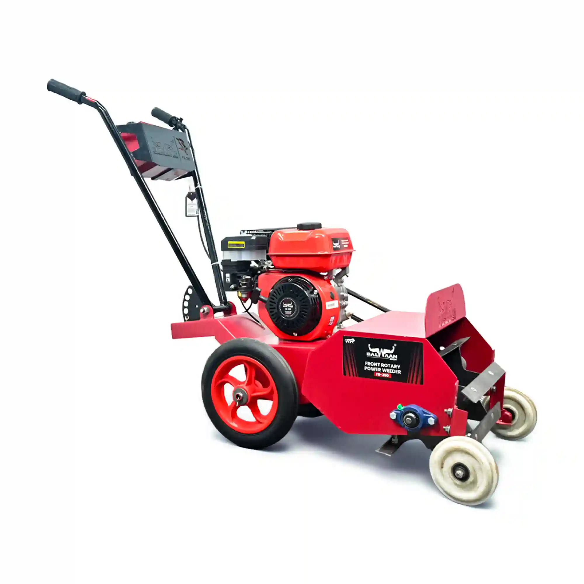 Balwaan FR-350 front rotary cultivator 7HP petrol engine for inter row farming
